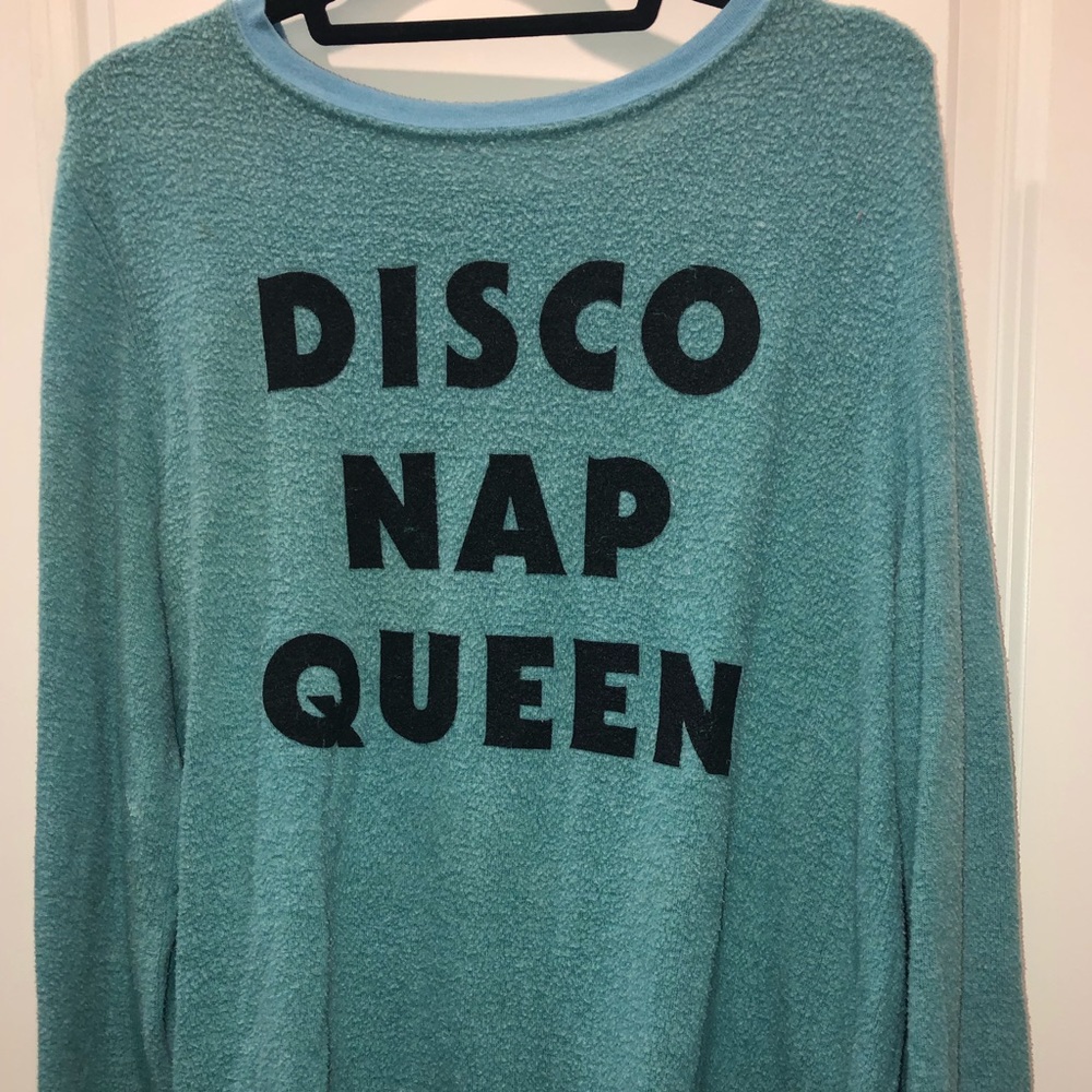 Wildfox Disco Nap Queen pullover